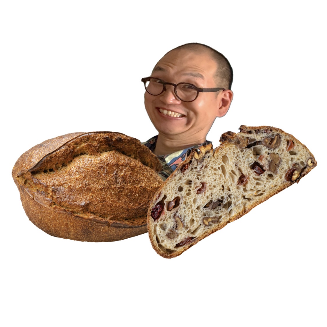 크랜베리 호두 사워도우   정욱이네제빵소 100% 우리밀 무설탕 저염 건강빵 천연발효빵 : 정욱이네 제빵소