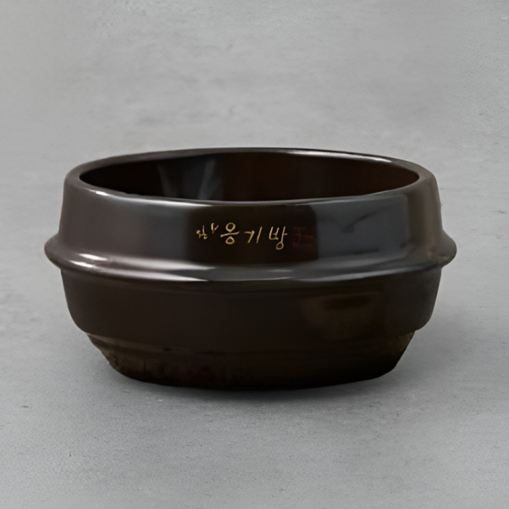 옹기방 무균열 황토 전통 뚝배기 가정용 업소용 가마솥 찌개 17.5cm : 위대한식모