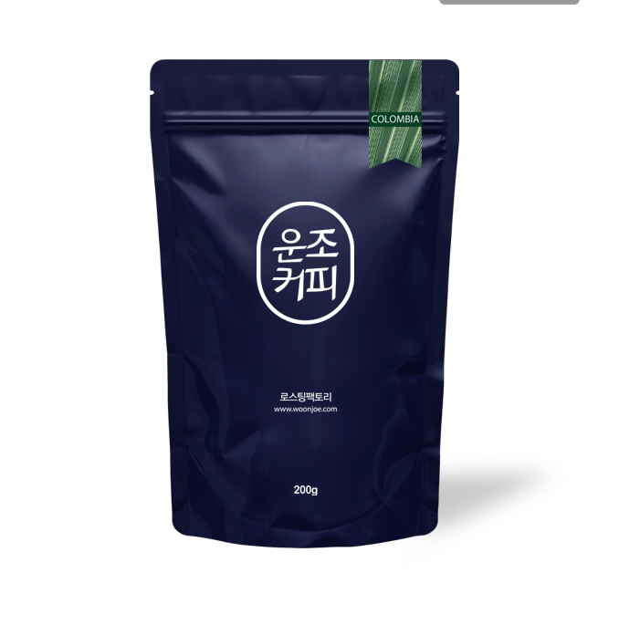 1kg 원두커피 당일로스팅 고소한 홀빈 분쇄 콜롬비아수프리모 원두 스페셜티 블랙코드커피 : 블랙코드커피