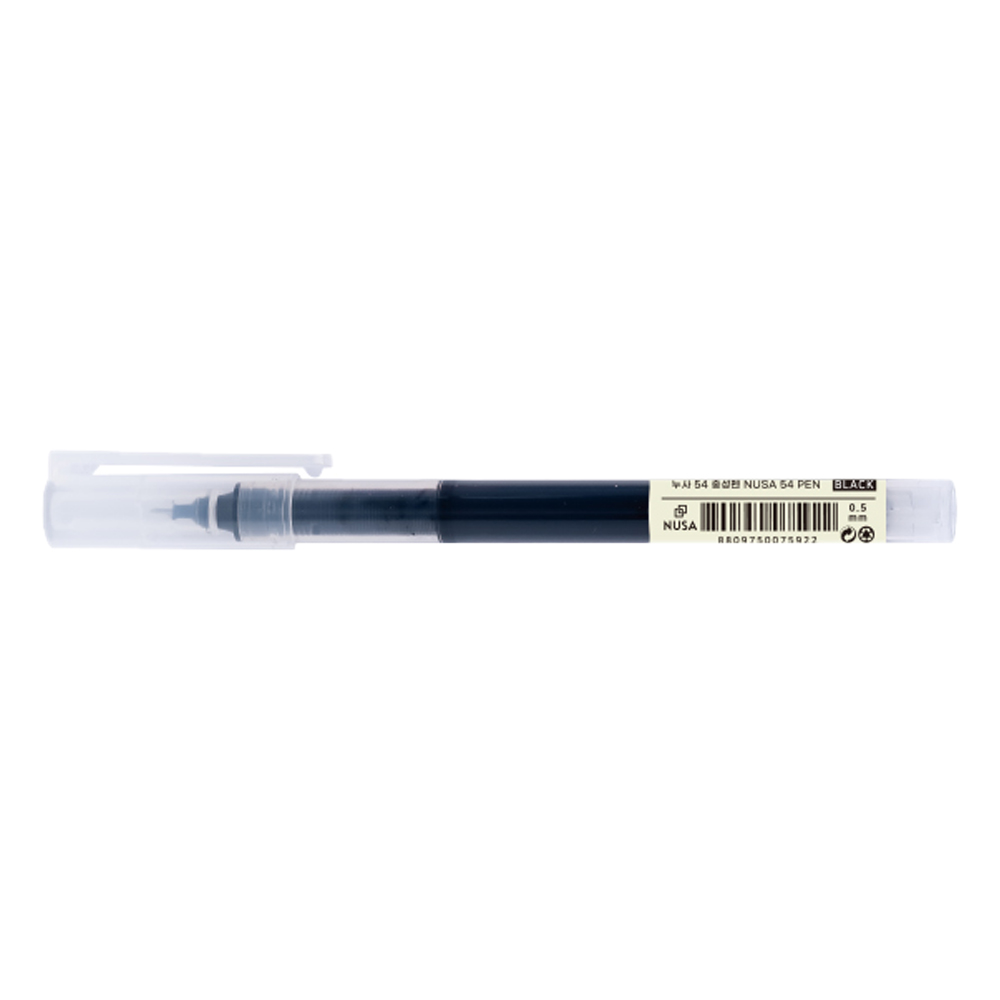 전국문협 NUSA(누사) 54 중성펜 블랙 블루 레드 0.5mm : 아하오피스2