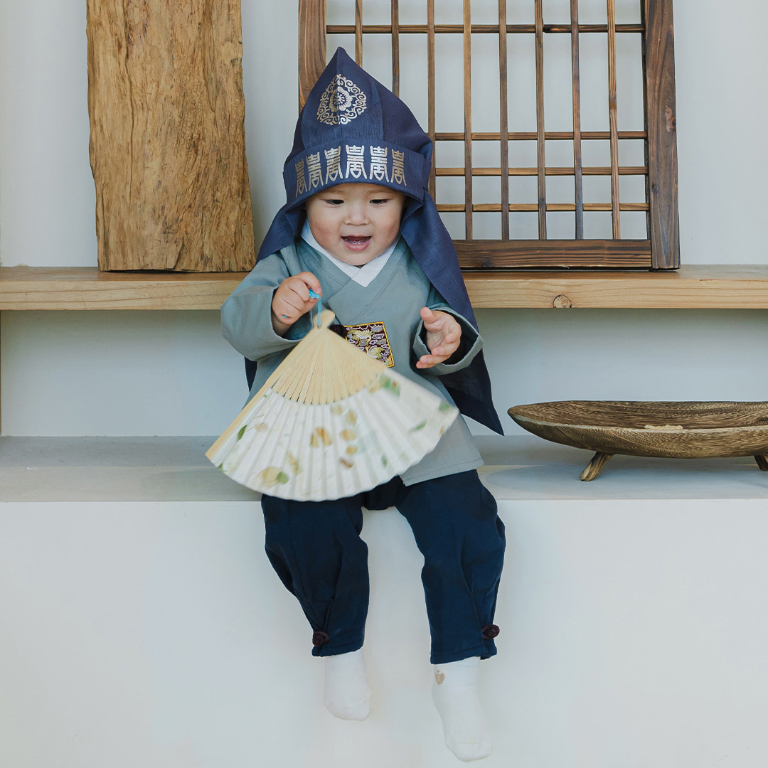 호연 남아한복 120 유아 유치원 : 데일리아기옷