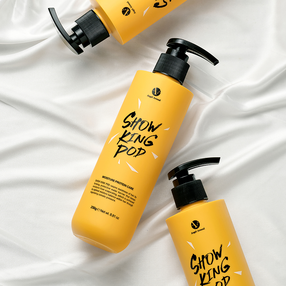 엔젤어라운드 쇼킹팟 트리트먼트 250ml 손상모 탄머리 상한머리 복구 머릿결 좋아지는 물미역 LPP 수분 워터 미용실 홈케어 클리닉 : 쇼킹클리닉