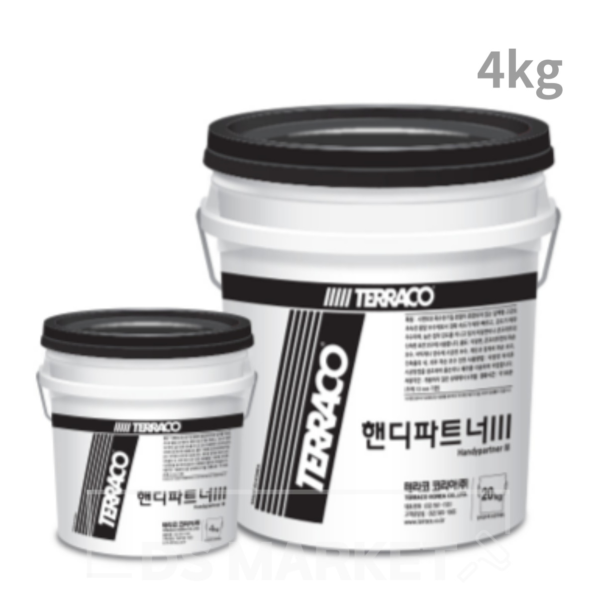테라코 핸디파트너3 4kg 초속경고강도보수몰탈 시멘트보수 : 디에스하우징