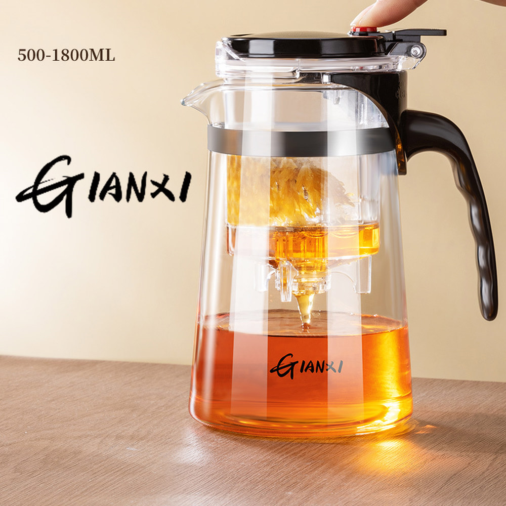 티포트세트 내성 플로우 메이커 사무실 GIANXI 세트 고온 유리 티팟 브루잉 필터 : Sakura Plaza