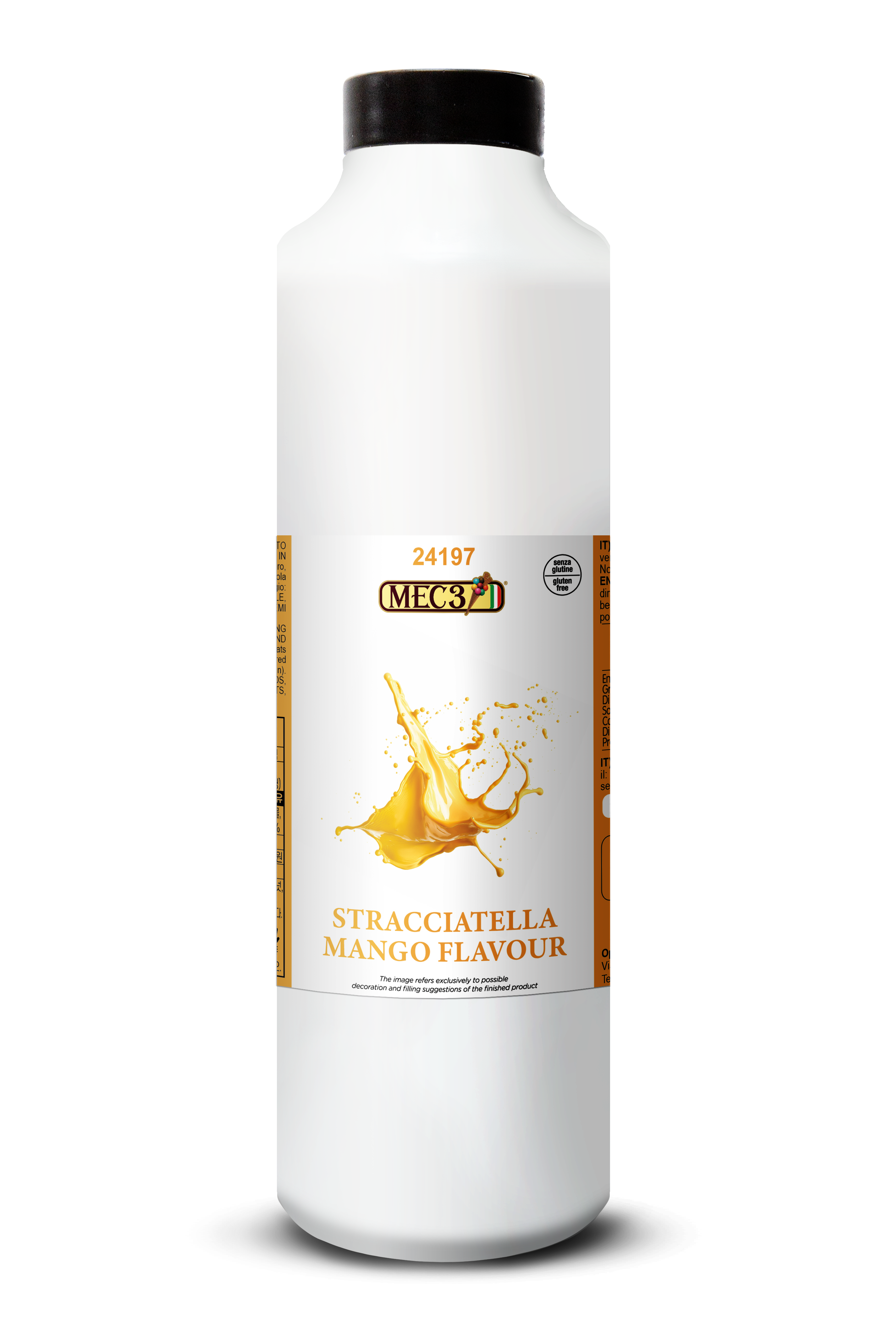 MEC3 0.85kg 스트라치아텔라 다크 / 초코소스 / 초코쉘 / 소프트아이스크림 : 에프앤지코리아