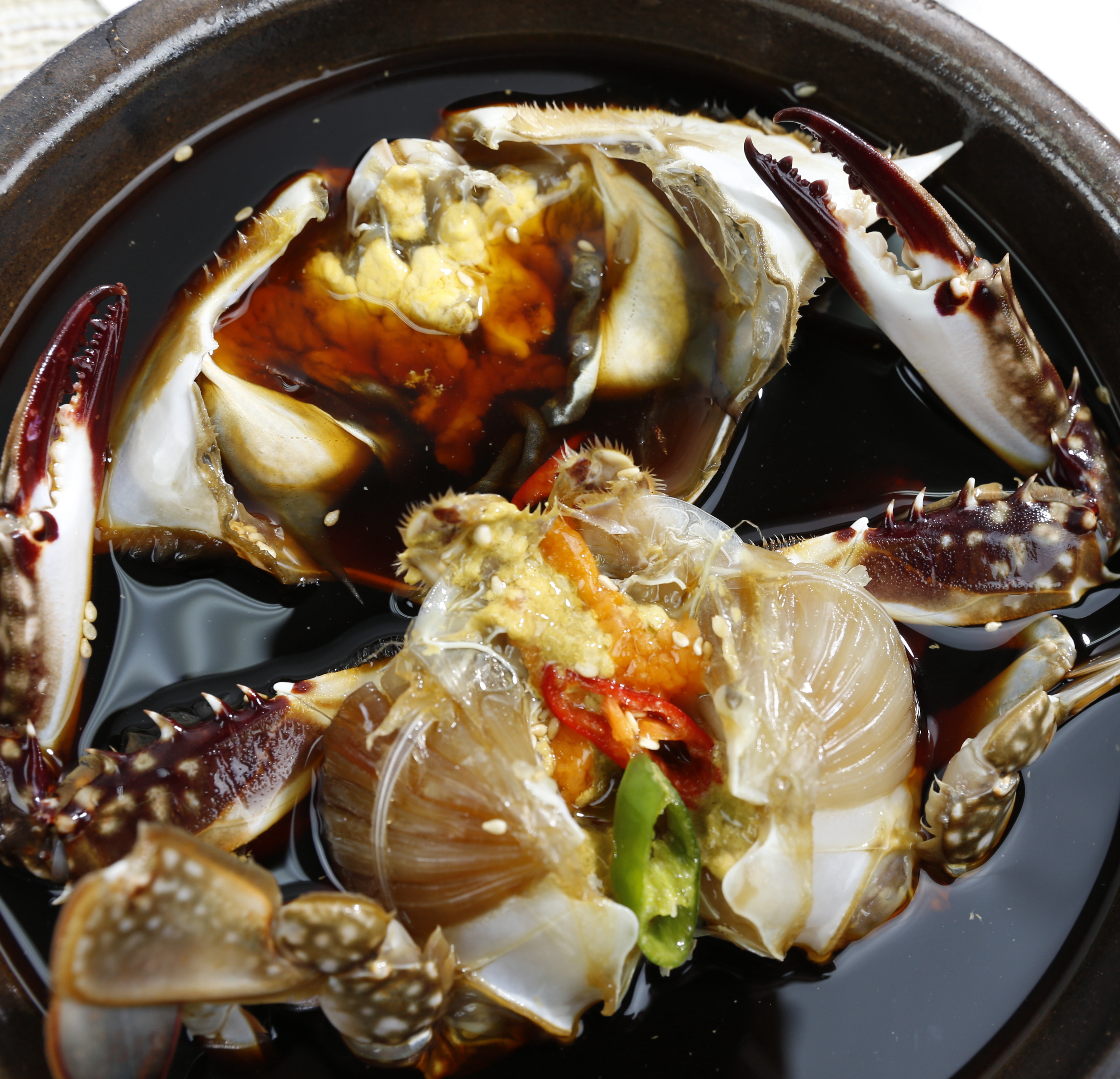 철구네반찬 100% 국산 알배기 간장게장 암꽃게 간장게장 大3마리 2kg : 철구네반찬