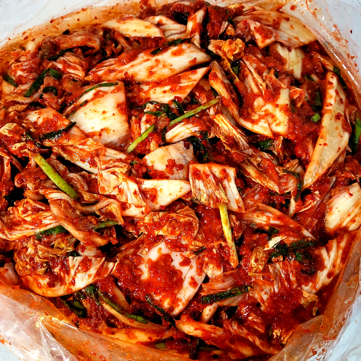 10kg 아삭함이 살아있는 수입산 겉절이 중국산 배추겉절이 식당 업소용 10kg, 1개 : 백억푸드웨이