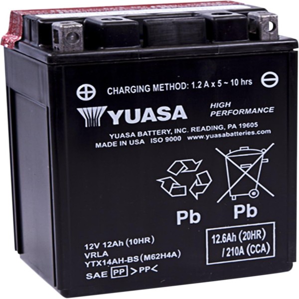 유아사 YUAM62H4A YTX14AH-BS 배터리 : 동원테크