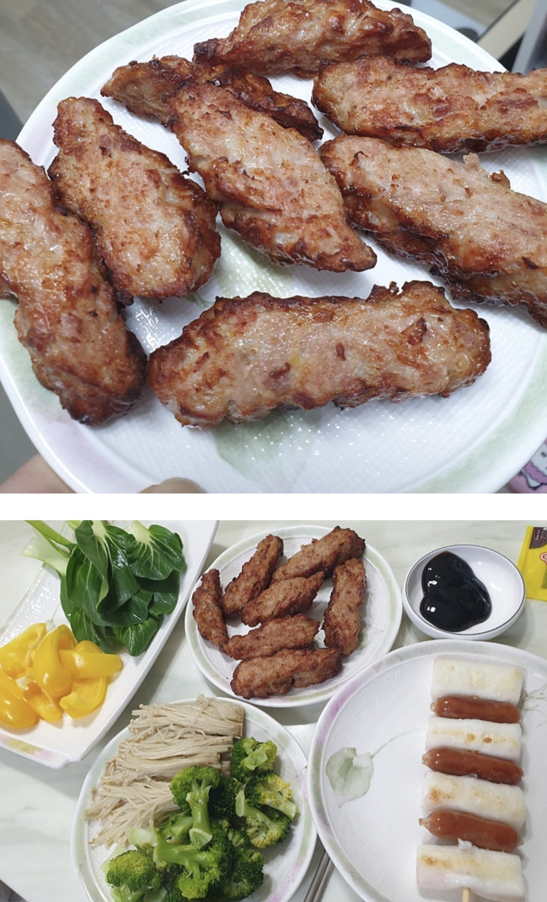 욱이네곳간 오븐에구운한돈수제떡갈비 한돈떡갈비 한끼식사 건강한먹거리 밥반찬 술안주 햄버거 : 욱이네 밀키트