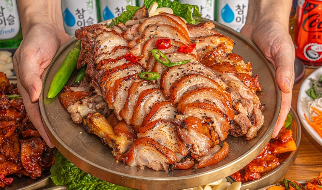 순살 밀키트 단품 숯불 구이 왕 족발 300g 국내산 앞다리 돼지족발 캠핑음식 : 예가족발본점