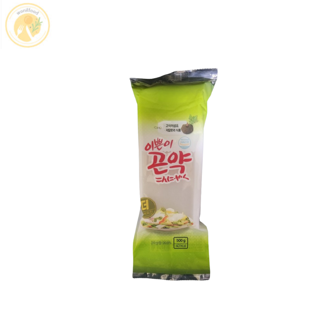 아리랑식품  이쁜이 묵곤약 500g : 원일푸드 온라인