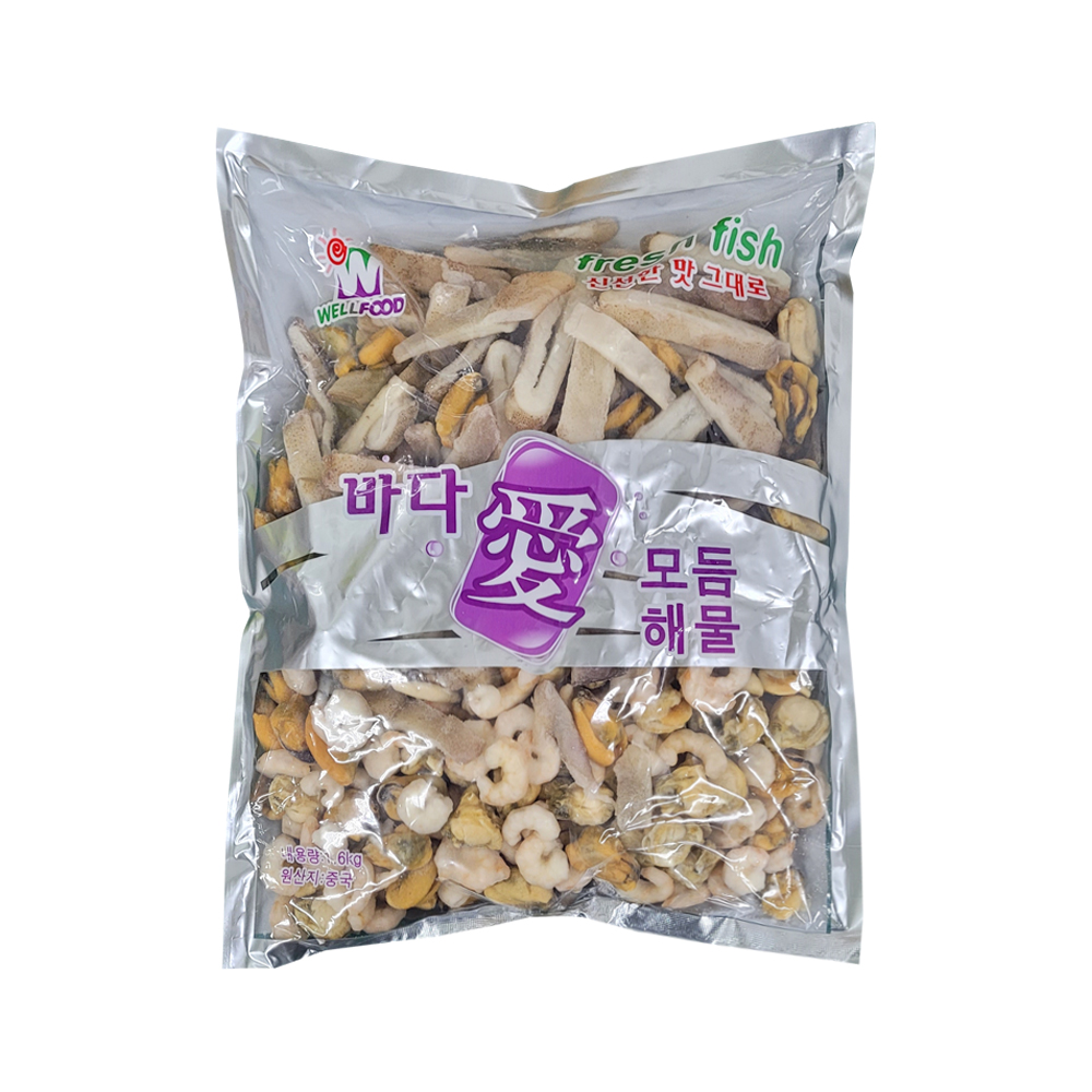 현이푸드빌 모듬해물(중국산) 1.6kg (8809110658635) : 서울서남부농협하나로마트