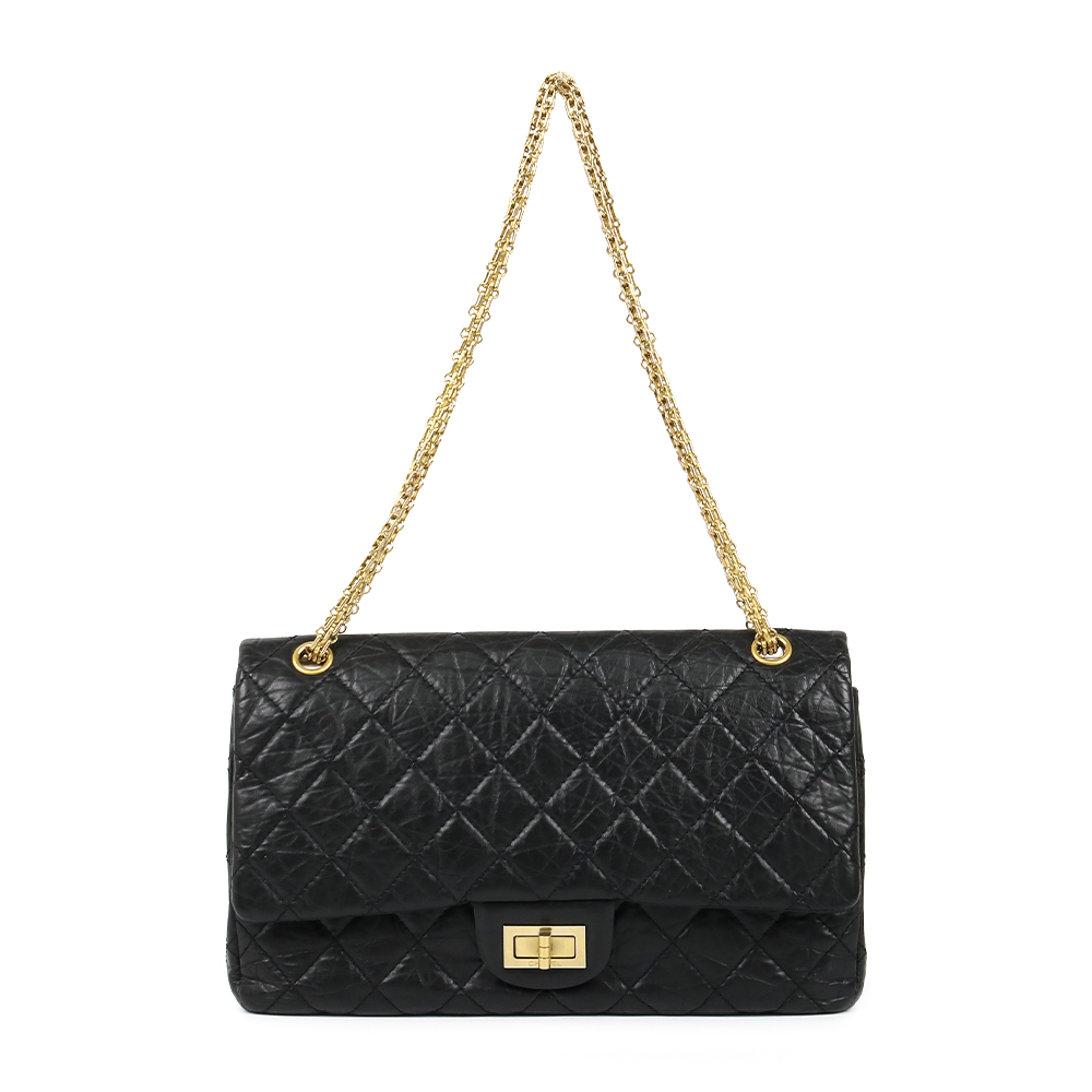 브랜드나라 중고명품_CHANEL 샤넬 빈티지 2.55 금장 : 브랜드나라 중고명품센터