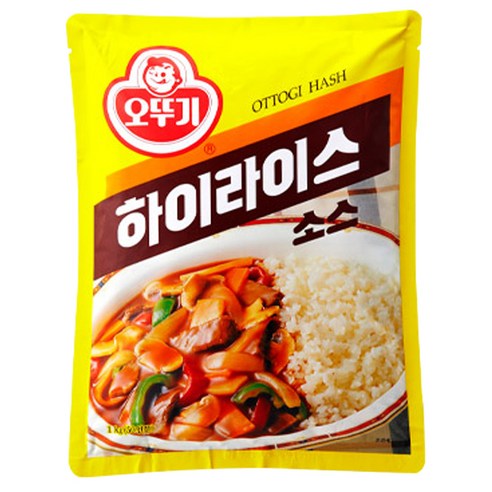 오뚜기 하이라이스 소스 1박스(1kg x 10개) : 늘봄식자재