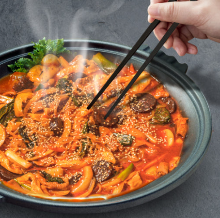 HY 신림동 순대 곱창볶음 2인분 냉장 1200g : 빅딜마트