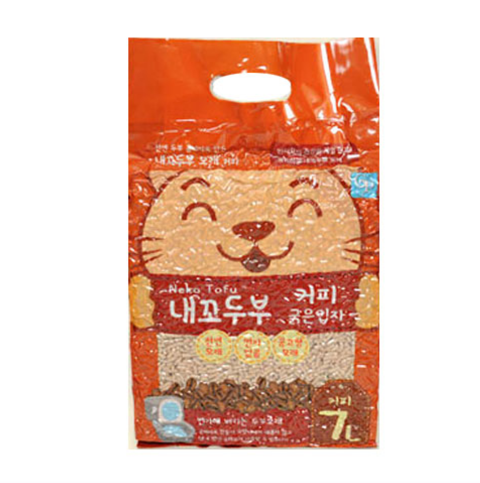 내꼬두부 고양이두부모래 녹차 커피 오리지널 7L 1개 라돈수치최하 : 봉마켓몰