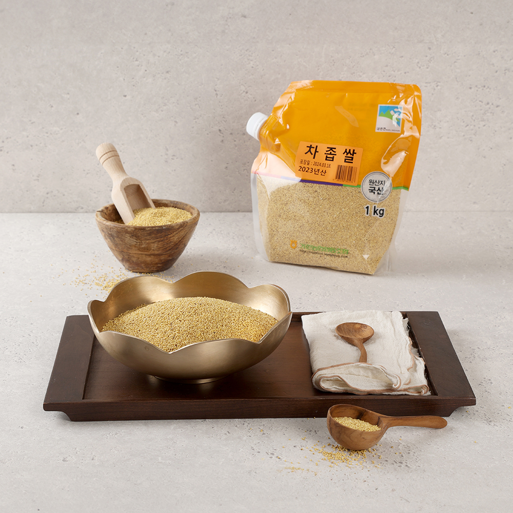 내린천 차좁쌀 1kg : 기린농협 가공사업소