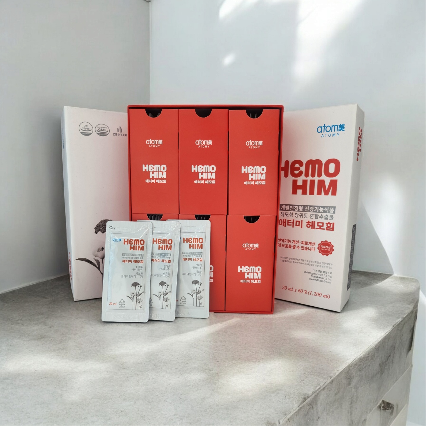 애터미 헤모힘 효능 20ml x 60포 [박스포함] : 안녕 헬시