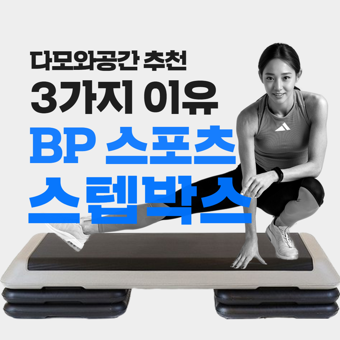 피트니스 헬스 크로스핏 에어로빅 헬스장 스텝박스 빅사이즈 스텝박스 : 다모와 공간