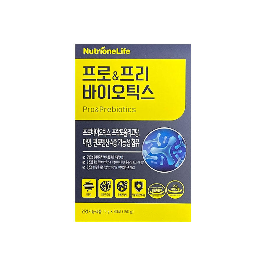 (오늘출발)뉴트리원 프로 & 프리바이오틱스 5g x 30포 / H : 홈쇼핑앤샵