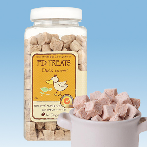 에프디트릿 FD트릿 고양이 동결건조 간식 오리, 80g, 1개 : 3651