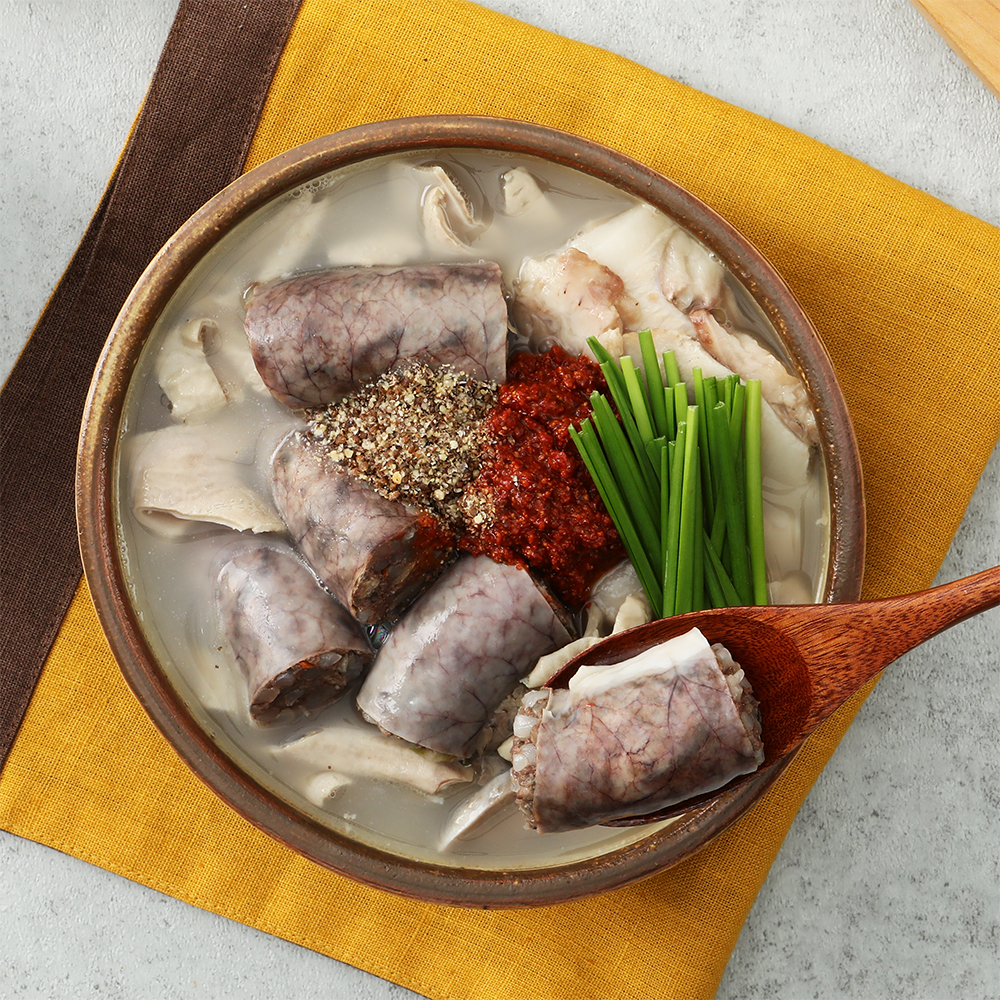 [신림동또순이] 진한육수 순대국밥 700g x2팩(들깨듬뿍 양념장 포함) : 테라 마켓
