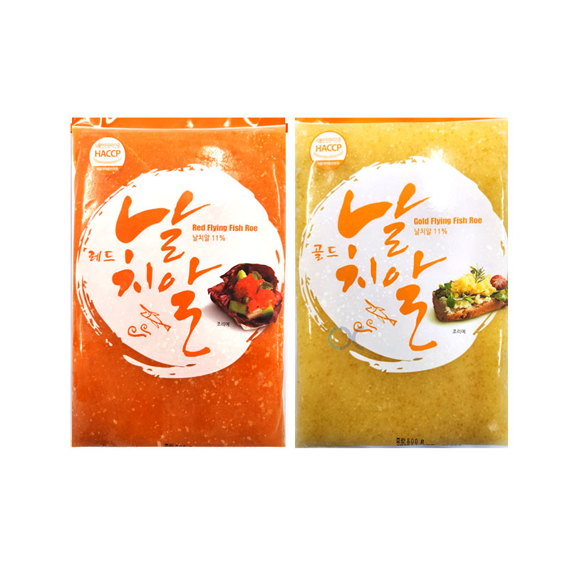 씨케이 날치알 레드800g / 골드800g(기본 아이스박스+아이스팩)동림 : 오케이푸드 마켓