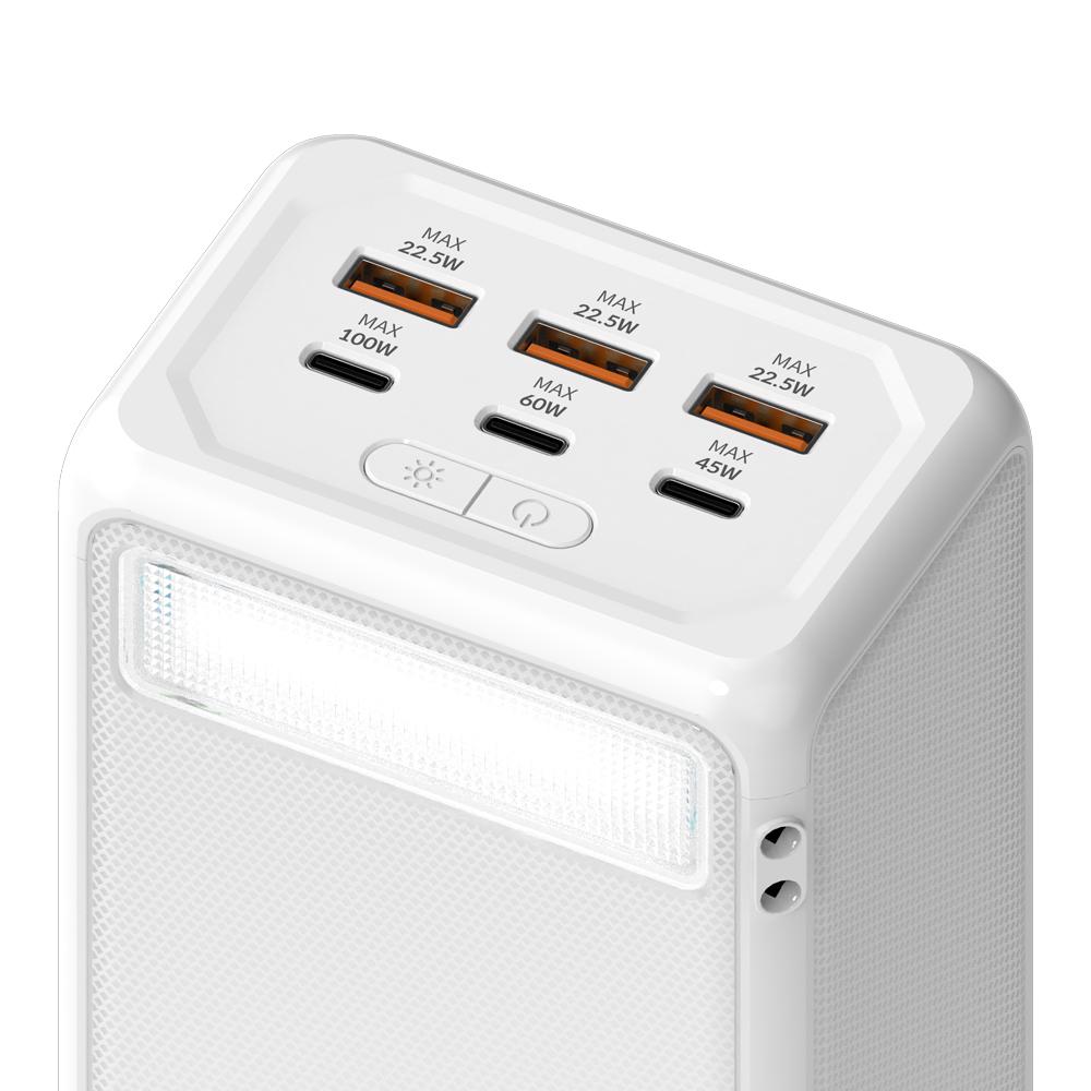 100W 60000mAh 초고속 샤우어 보조배터리 : 유아이커머스