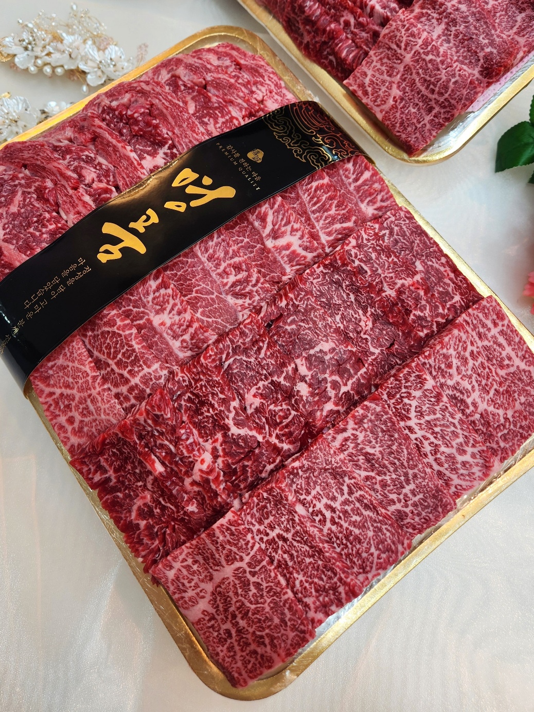 한우의품격 프리미엄 투뿔 한우모듬선물세트 1.1kg : 한우의품격 본점