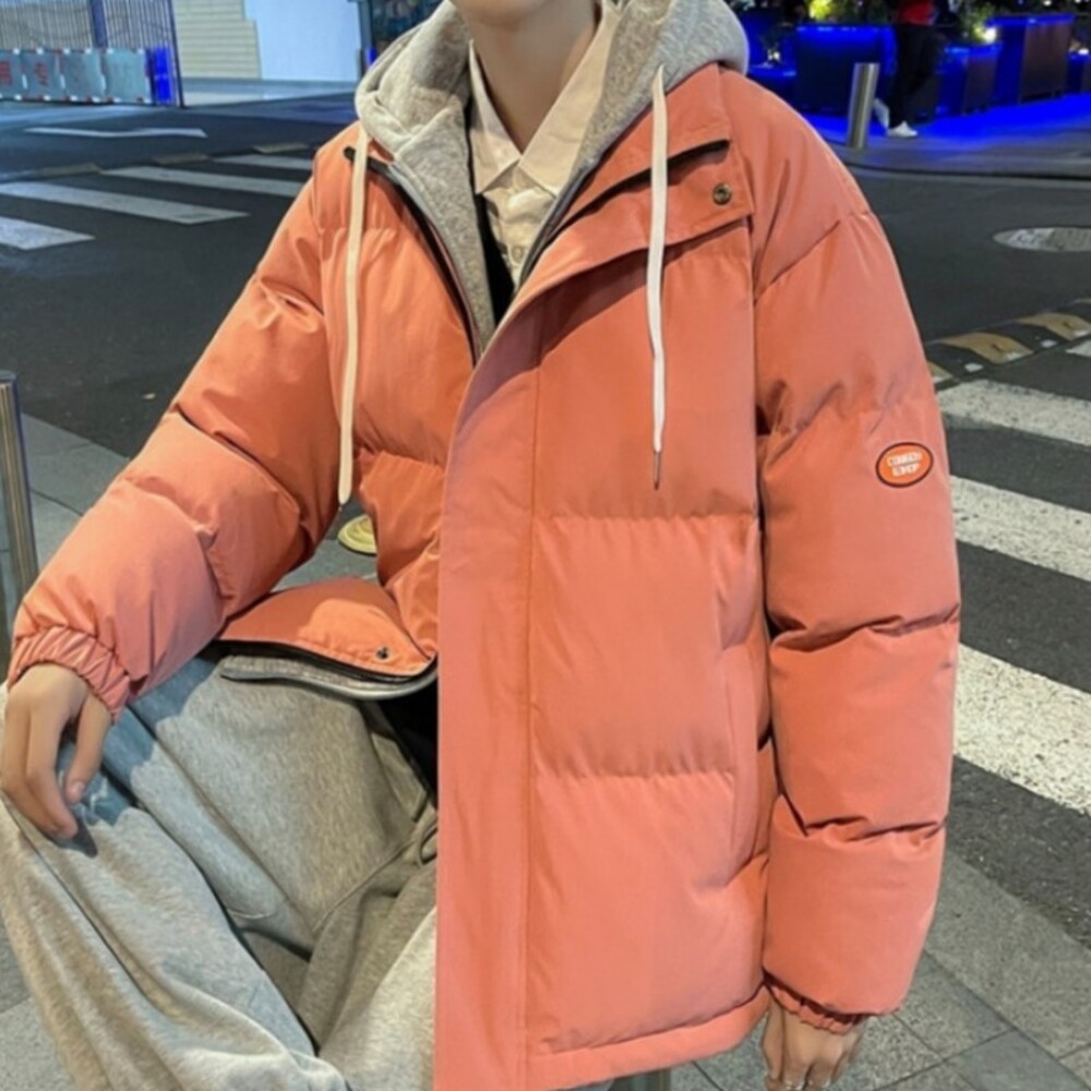 남자 겨울 후드점퍼 숏패딩 이월 : 투윤스토리