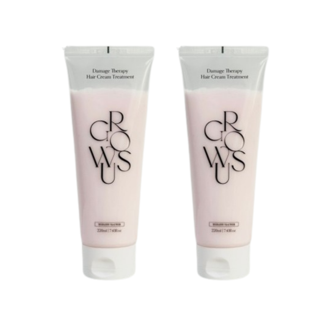 그로우어스 데미지 테라피 헤어 크림 트리트먼트 220ml 1+1 기획 : HiFive