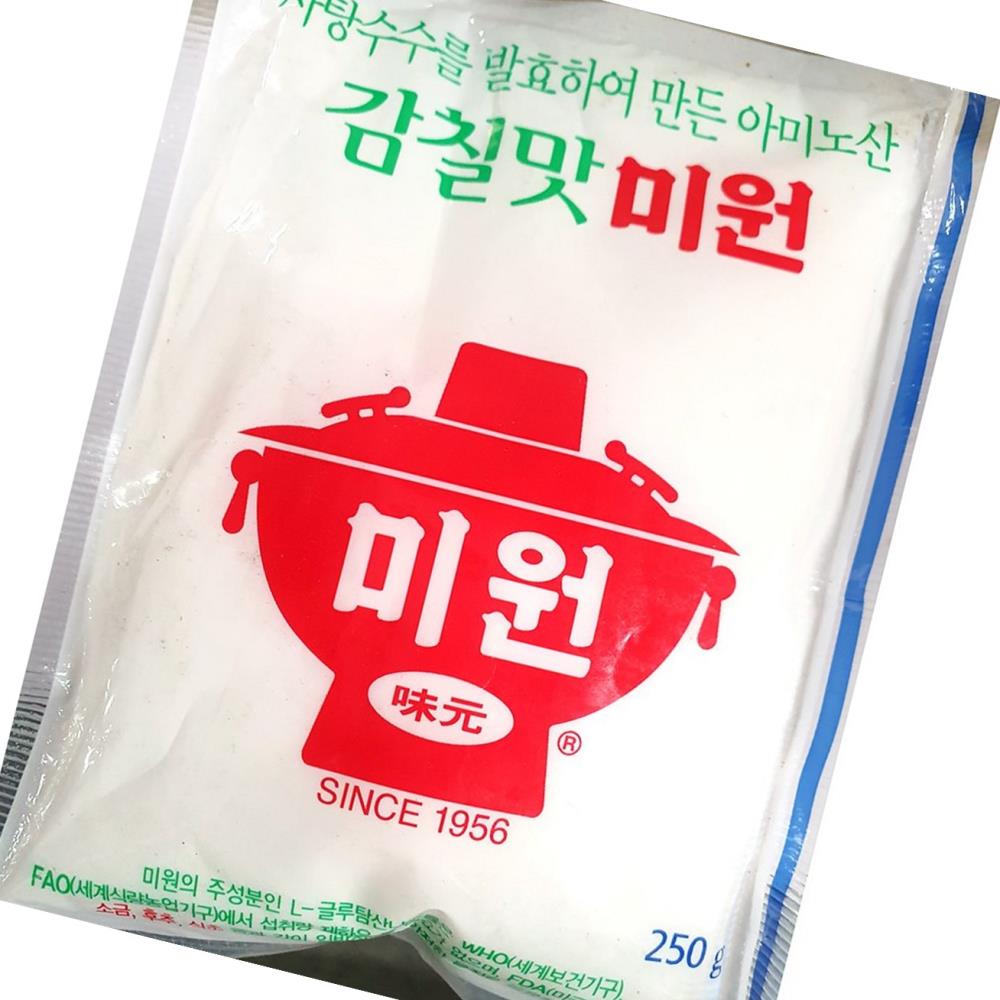 감칠 맛 미원 대상 250g x80 식자재 식재료 업소용 식당용 대용량 급식용 단체 : 지평식자재