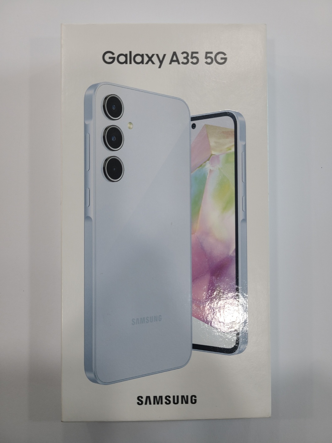 삼성 갤럭시 A35 5G 128GB 어썸 아이스 블루 자급제폰 미개봉 새상품 정품 : 코코공주