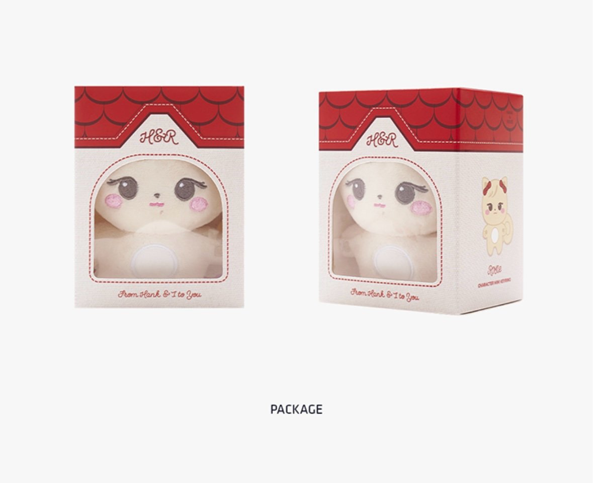 로제 키링 굿즈 CHARACTER MINI KEYRING-ROSIE : 로아트레이딩