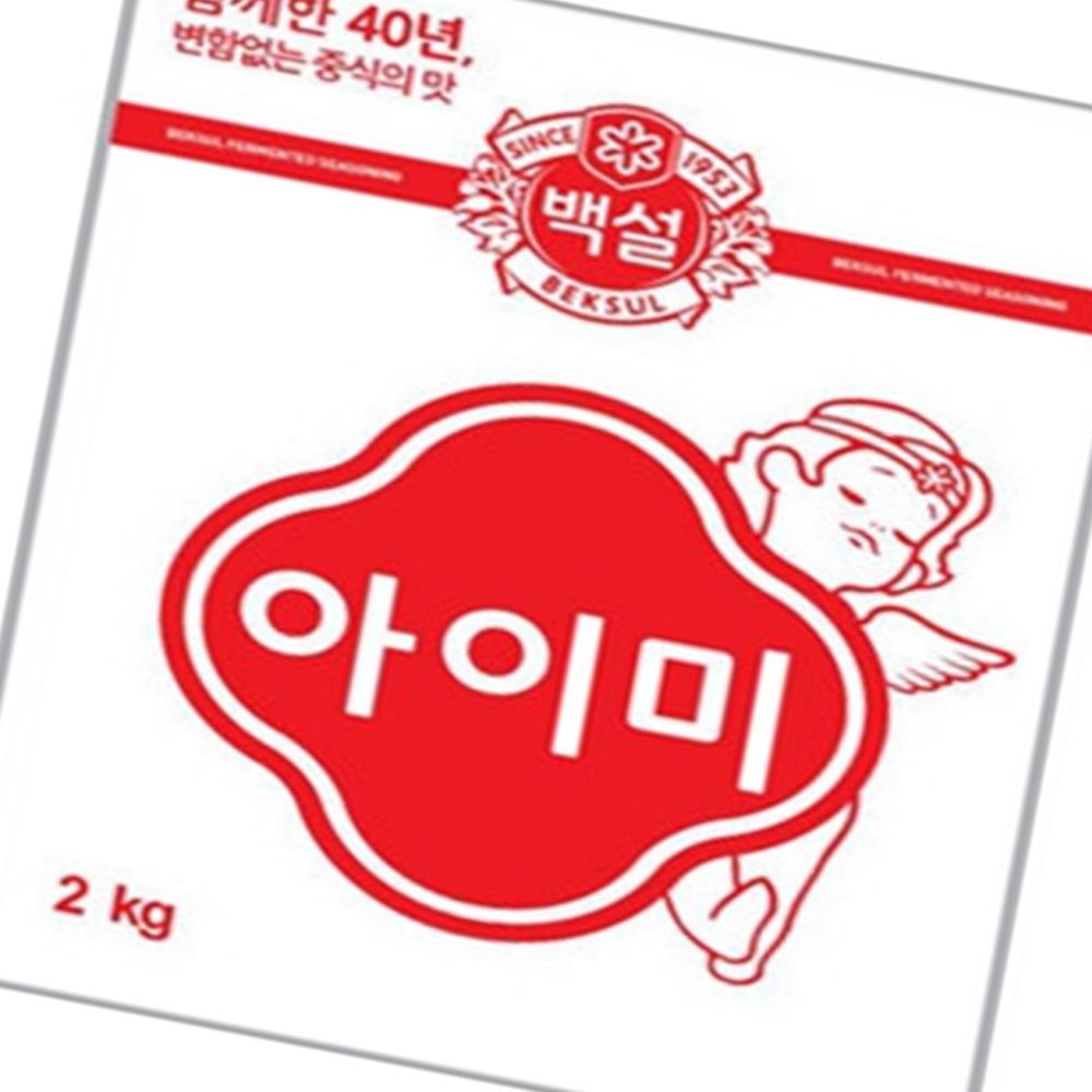 아이미 조미료 2kg x6 식자재 식재료 업소용 식당용 대용량 급식용 단체 : 지평식자재