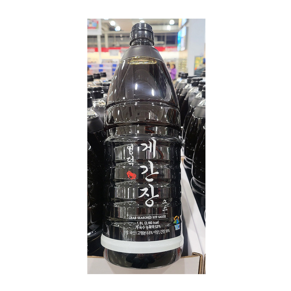 영덕 농수산 영덕 게간장 소스 1.8L : 착한창고