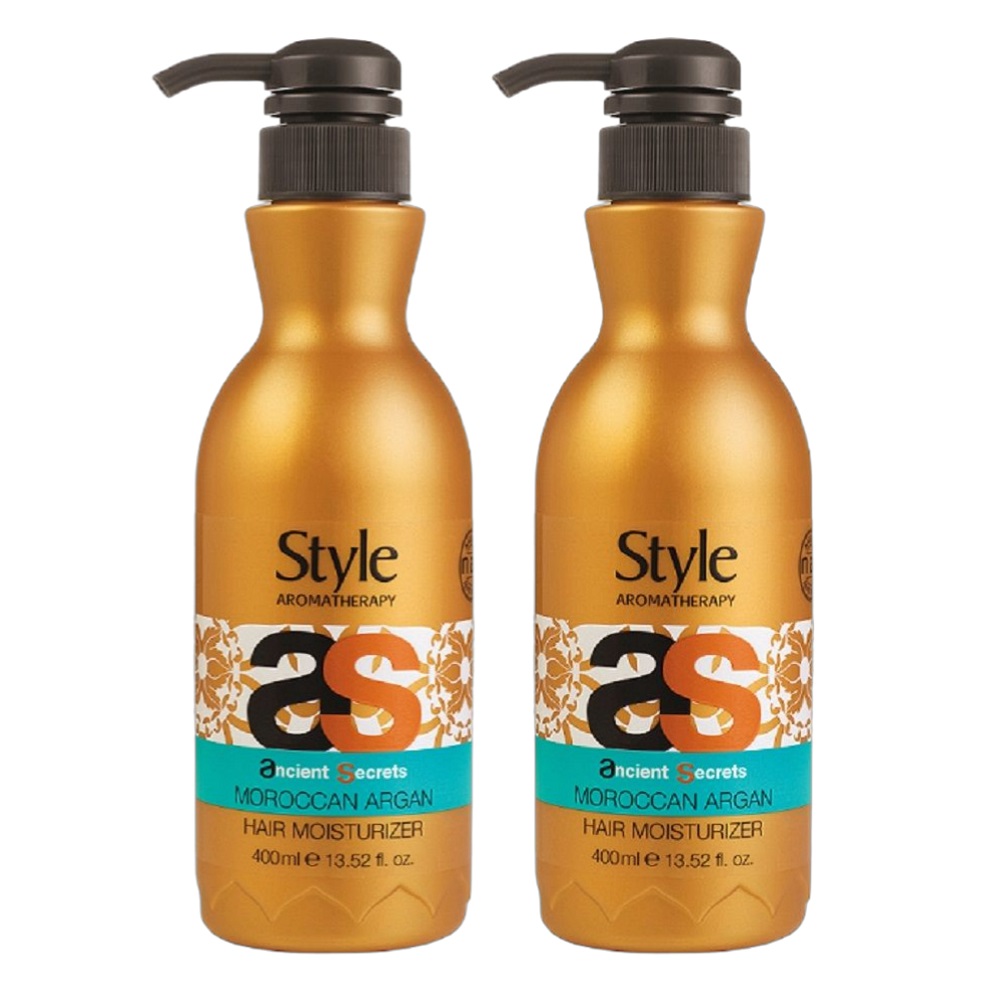 바르는 노워시 헤어팩 극손상 모로칸 트리트먼트 머스크, 400ml, 2개 : 스타일아로마테라피