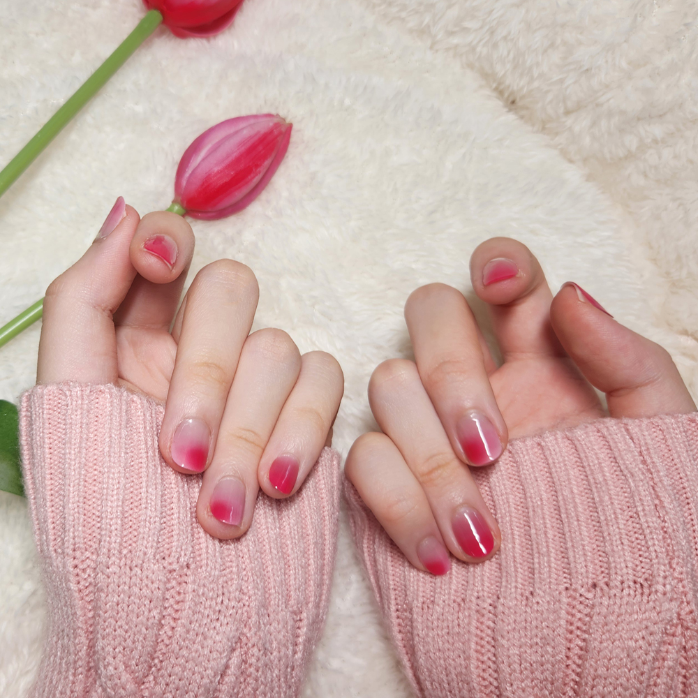 [TTS] 더미모 메디젤 네일스트립 스티커 숏네일 볼륨 미니 패치 : 베테랑