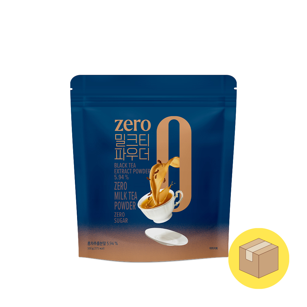 네이쳐티 제로슈가 ZERO 밀크티파우더 500G 1박스 20개 : 카페피플
