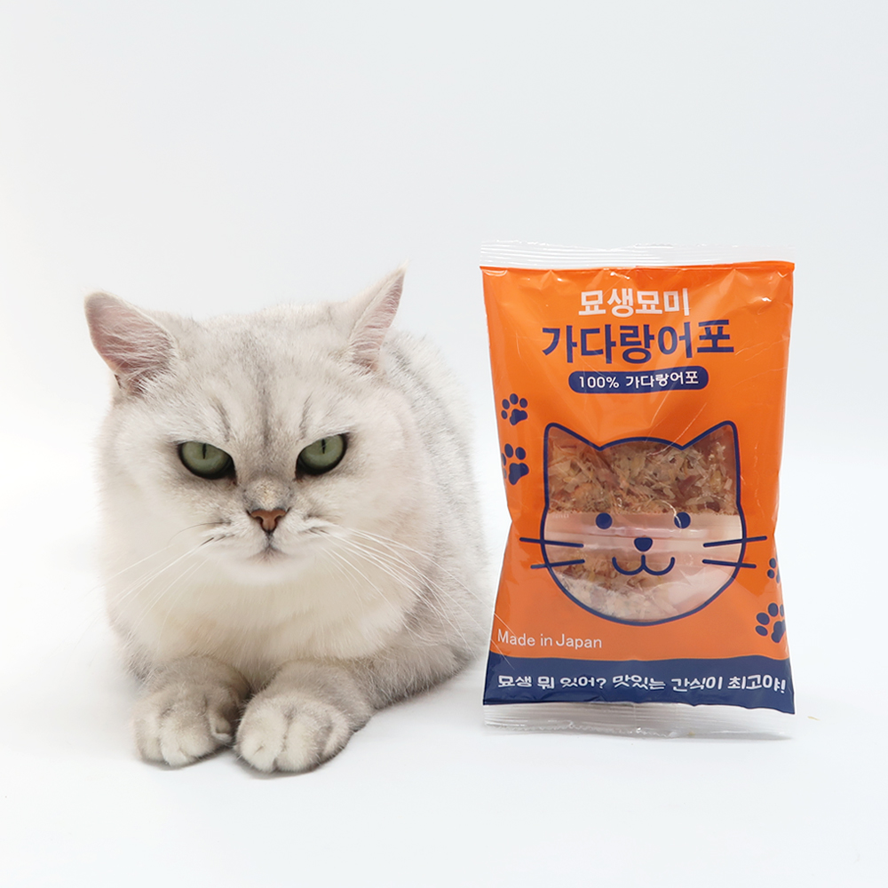 묘생묘미 가다랑어포10g 1gX10 고양이 건어포 간식 : 무릎냥이 동동이네