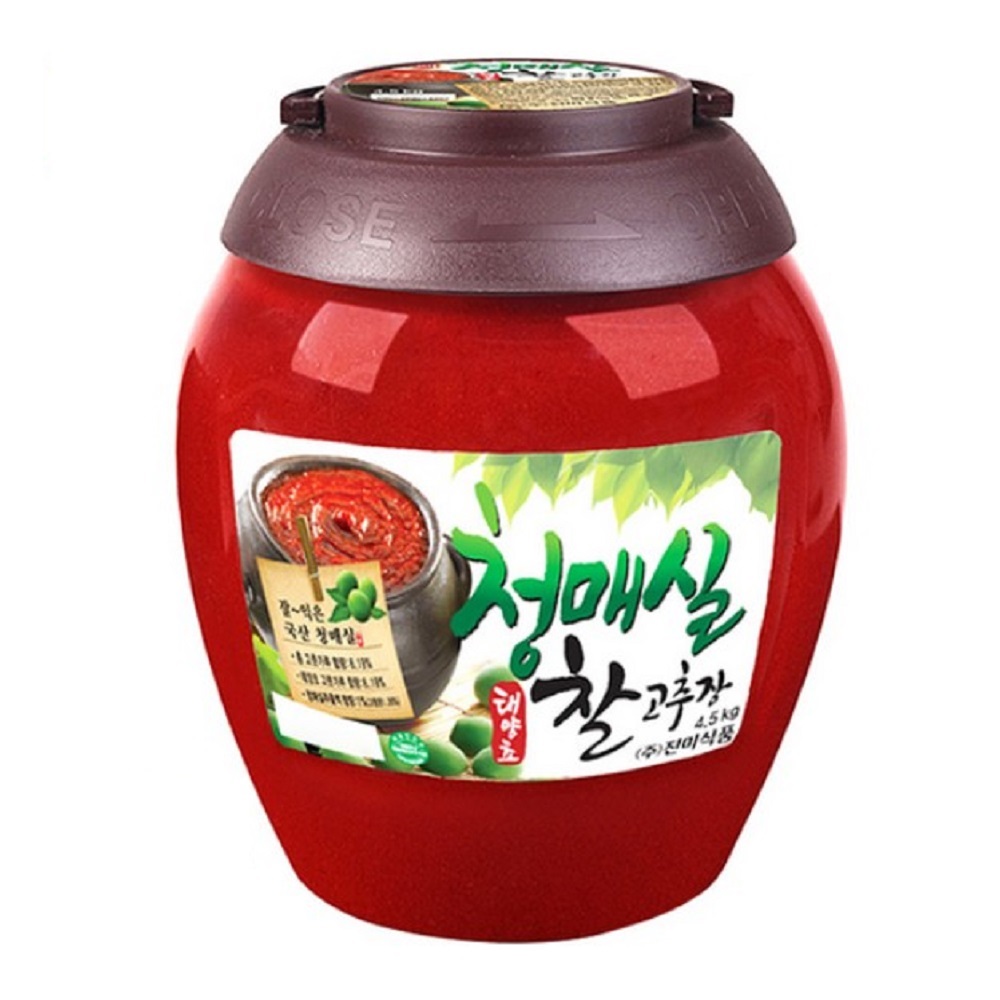 진미식품 청매실 태양초 찰고추장 4.5kg 1개 : 치악유통