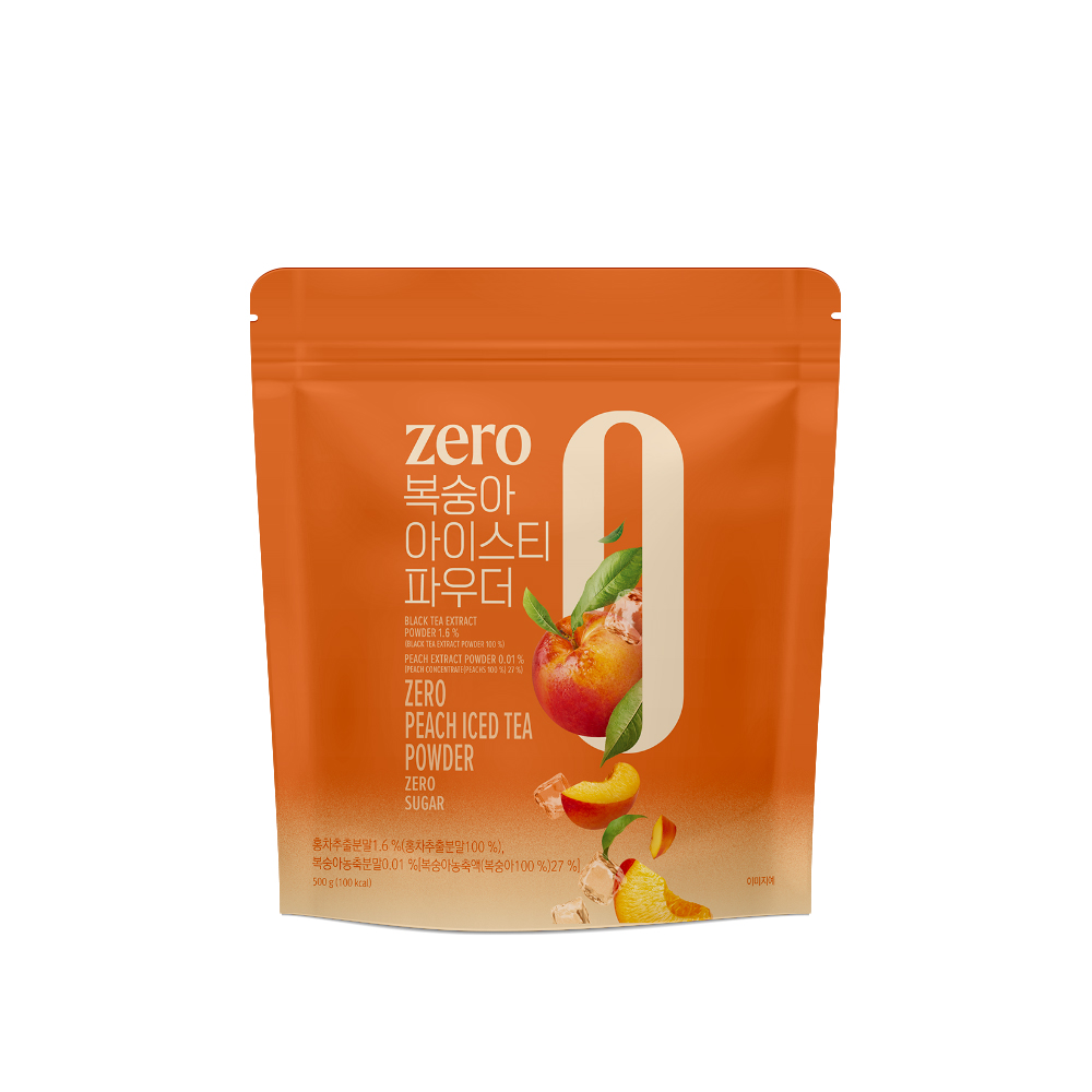 네이쳐티 제로슈가 ZERO 복숭아아이스티파우더 500G : 카페피플