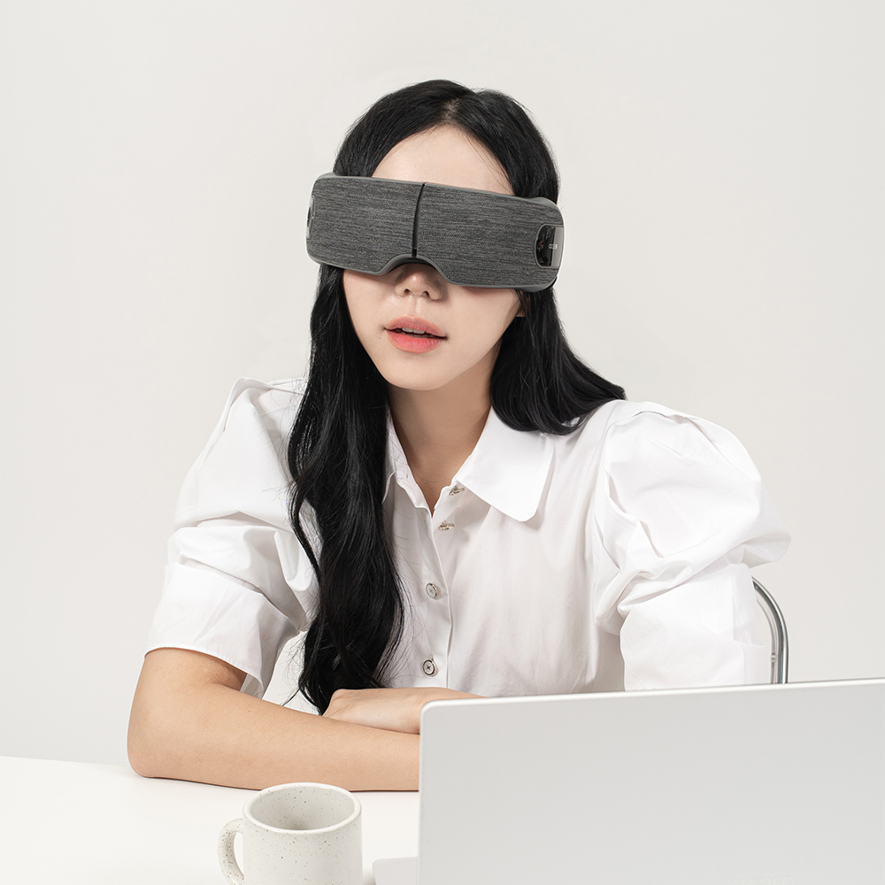코드나인 휴밍 퓨어아이 눈 마사지기 무선 온열 찜질 진동 공기압 안구 마사지기 : CODE9