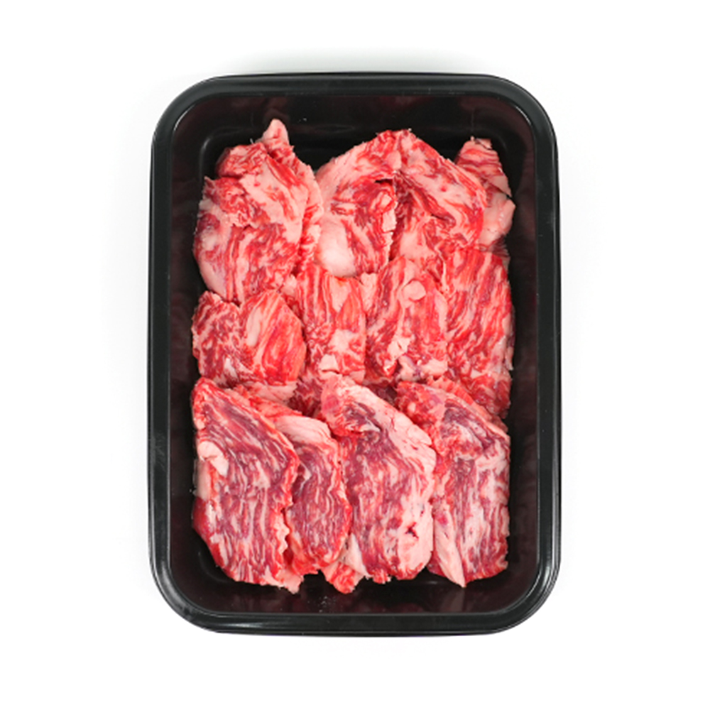 부산 투뿔 한우선물세트C 구이용 고기생각 0.9kg 꽃등심 갈비살 제비추리 : 고기생각