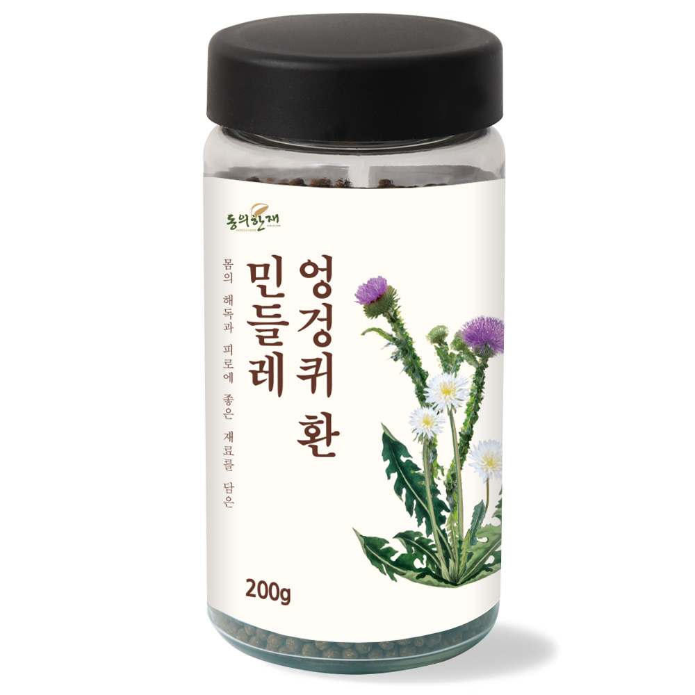 민들레 엉겅퀴환 200g : 동의한재 허브마켓 주식회사