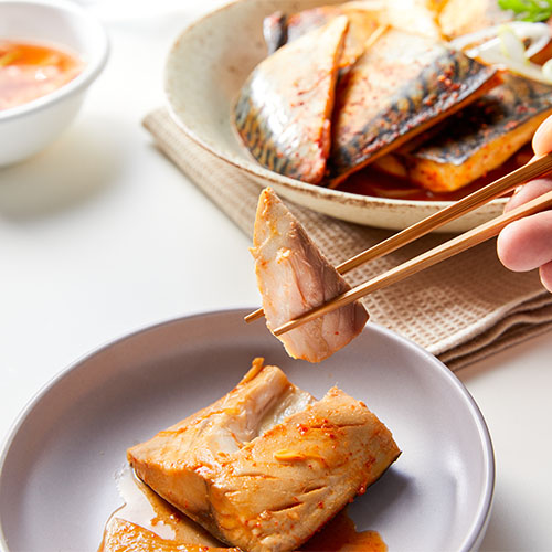 순살 가시제거 고등어 노르웨이 자반 반찬 손질 간편식 생선 냉동 아이반찬 필렛 1kg : 밥도둑푸드