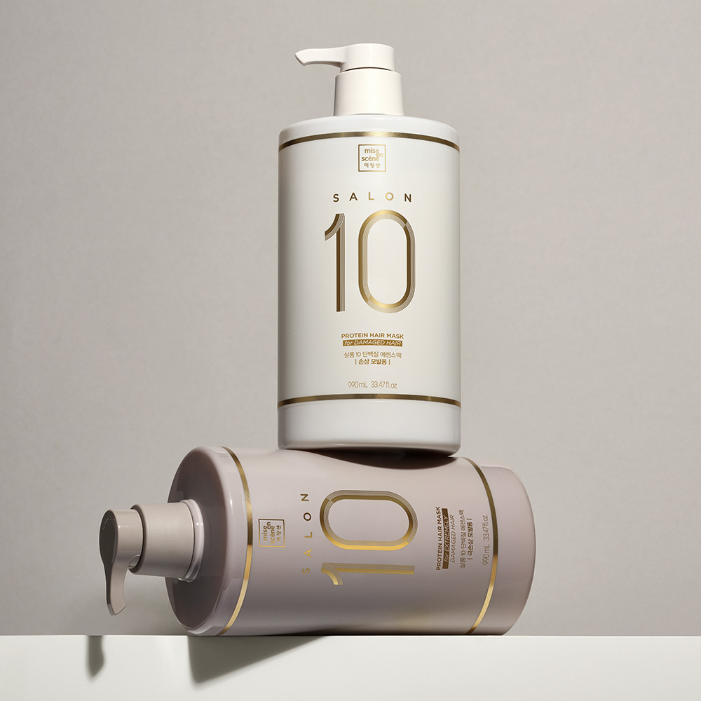 미쟝센 살롱10 단백질 대용량 에센스팩 (트리트먼트) 손상모 990ml : 아모레퍼시픽몰 헤어바디