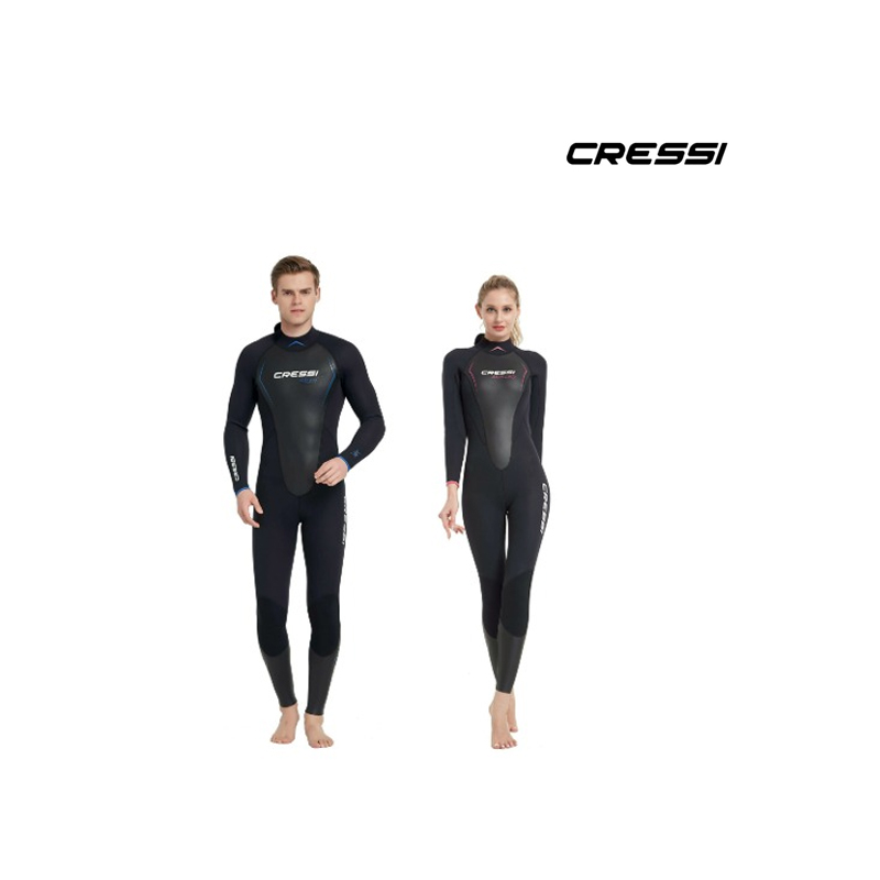CRESSI 크레씨 알툼 원피스 3mm 웻슈트 프리 다이빙 스킨 스쿠버 워터스포츠 슈트 : 스쿠버인제주