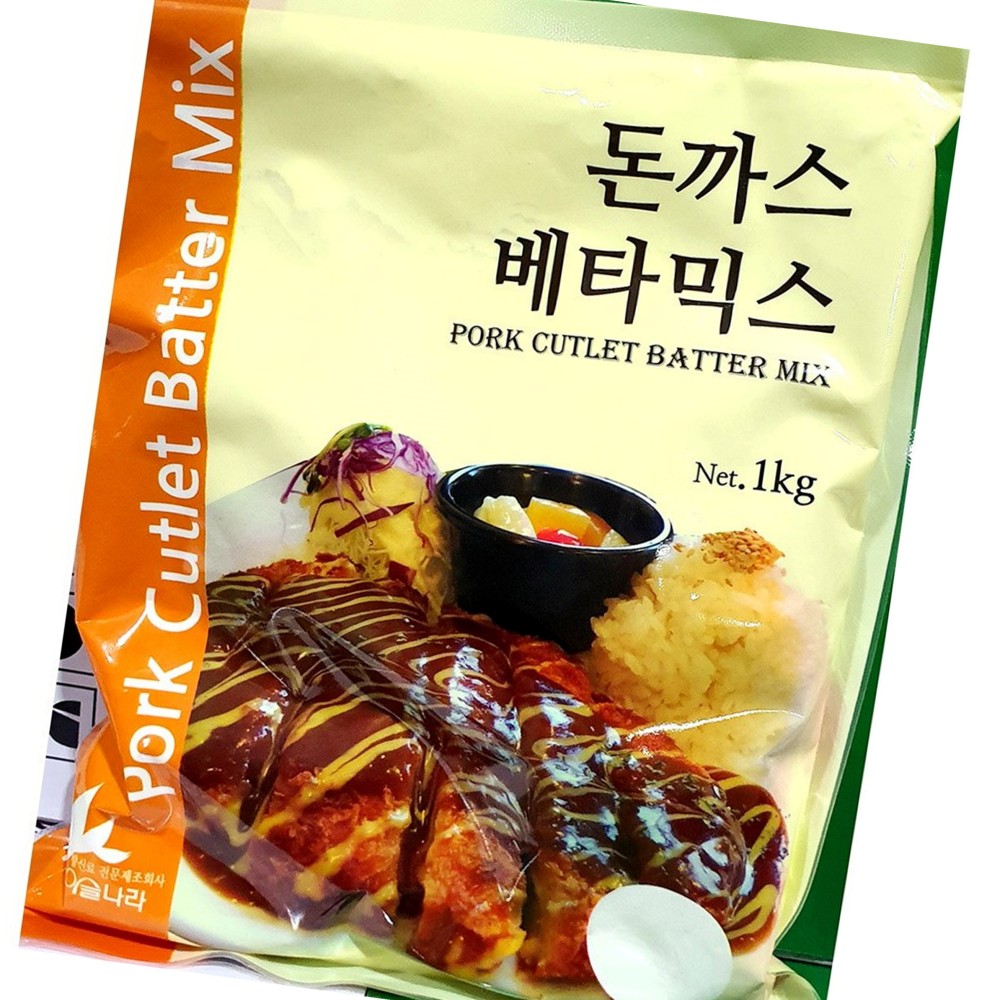 돈까스 배터 믹스 이슬나라 1k 식자재 업소용 식재료 : 곰왕푸드몰
