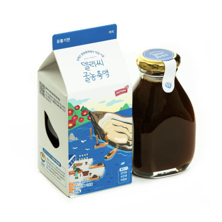 델리씨 굴 소스 농축액 (200g) 국산제조 : 한지세상